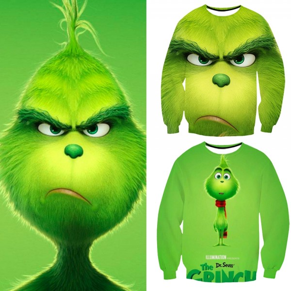 How The Grinch Stole Christmas Grinch 3D Sweatshirt