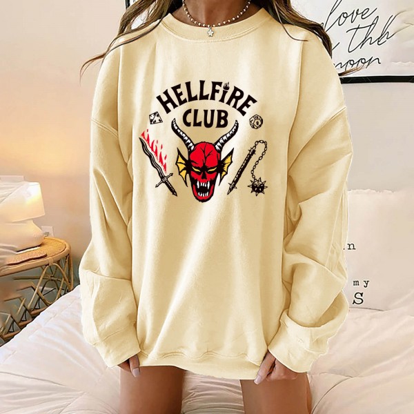 Stranger Things Season 4 Hellfire Club Crewneck Sweatshirt