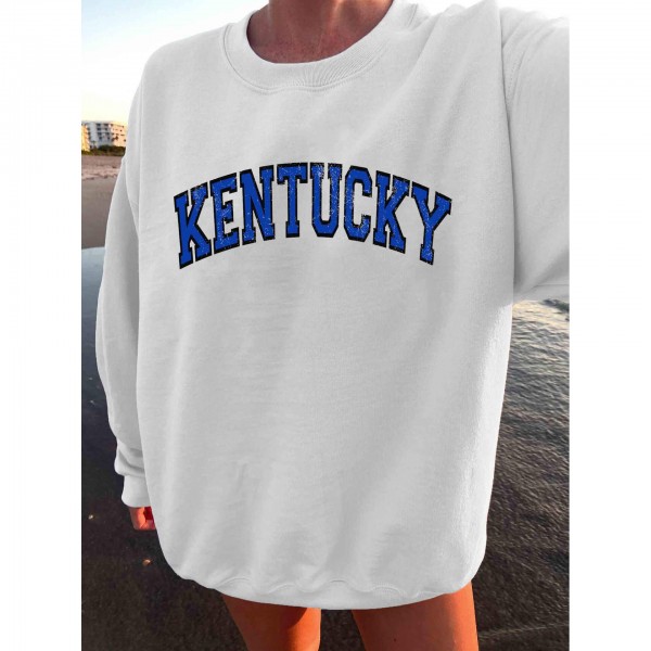 Ladies Kentucky Crew Neck Sweatshirt