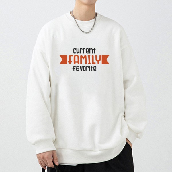 Men's Current Family Favorite Printed Sweatshirt