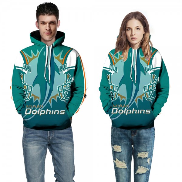 Dolphin Team 3D Hoodies Sweatshirt Pullover