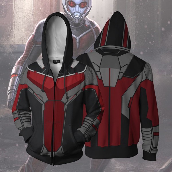 Ant-Man Civil War 3D Zip Up Jacket