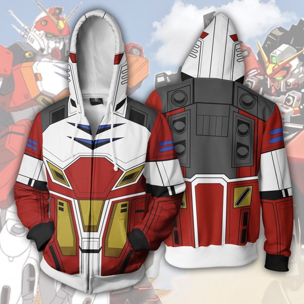 Gundam Zip Up Hooded Jacket