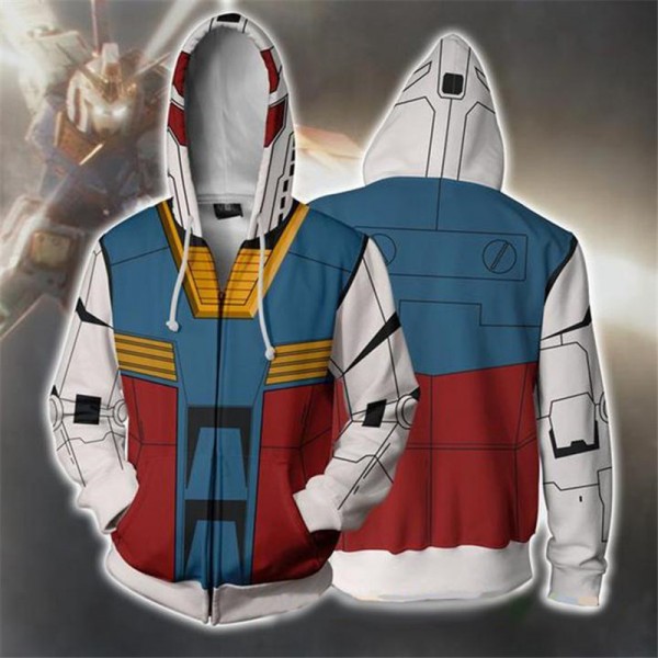 Mobile Suit Gundam Hoodie - Gundam R78 Jacket
